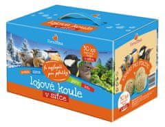 Luštne semenske kroglice 30 kosov v škatli (30 x 90 g) z mrežico