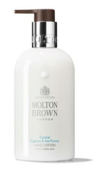 Molton Brown Obalna cipresa in morski komarček, losjon za roke 300 ml