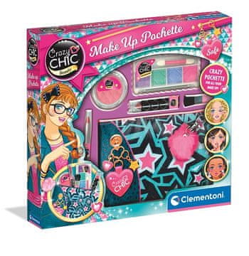 Clementoni Crazy CHIC - ličila v kozmetični torbici