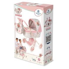 Rappa DeCuevas 85079 Zložljiv voziček za lutke z nahrbtnikom KOALA 2024 - 60 cm
