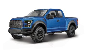 Maisto - 2017 Ford F-150 Raptor, modra, 1:24