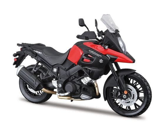 Maisto - Motocikel s stojalom, Suzuki V-Strom, 1:12