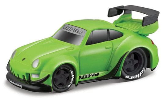 Maisto - Muscle Machines - RWB 993 911, zelen, 1:64