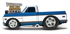 Maisto - Muscle Machines - 1972 Chevrolet C10 Pickup, modro-belo, 1:64