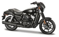 Maisto - HD - Motorno kolo - 2015 Harley-Davidson Street 750, črno, 1:18