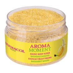 Dermacol Sladkorni piling za telo Bahamian Banana Aroma Moment (eksotični piling za telo) 200 ml