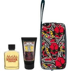 Air Val Stranger Things - EDT 100 ml + gel za prhanje 150 ml + toaletna torbica