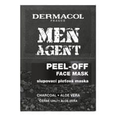 Dermacol Odstranitvena maska za obraz Men Agent (Odstranitvena maska za obraz) 2 x 7,5 ml