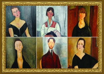 Grafika Sestavljanka Modigliani kolaž 500 kosov