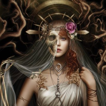 Grafika Kvadratna sestavljanka Veil of Death 1000 kosov