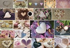 Grafika Puzzle I love you 1000 kosov