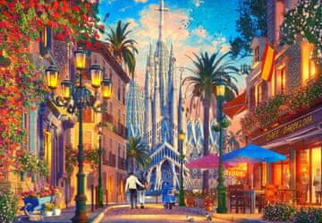 BLUEBIRD Puzzle Barcelona 1000 kosov