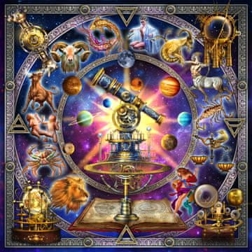 BLUEBIRD Kvadratna sestavljanka Zvezdja 1000 kosov