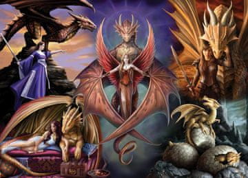 BLUEBIRD Puzzle Dragon Community 1000 kosov