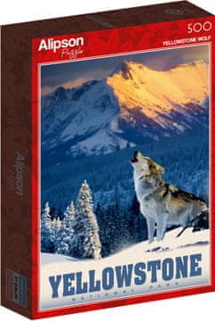 Alipson Yellowstone Wolf Puzzle 500 kosov