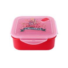 Toro ŠKATLA Z VENTILOM BOŽIČNI MOTIV 18*18*6,5CM 1,2L