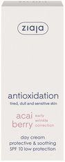 Ziaja Blažilna dnevna krema SPF 10 Acai Berry (zaščitna in blažilna dnevna krema) 50 ml