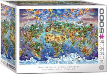EuroGraphics Puzzle Čudeži sveta 5000 kosov