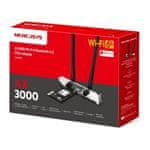 Mercusys MA80XE AX3000 WiFi6 BT PCIe Ad.