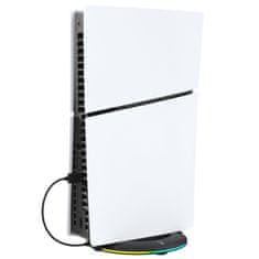 Noname iPega P5S025S Navpično stojalo z RGB za PS5 Slim Black