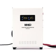 MHpower Pretvornik napetosti WPU-800-12 rezervno napajanje, UPS, 800W, čisti sinus, 12V