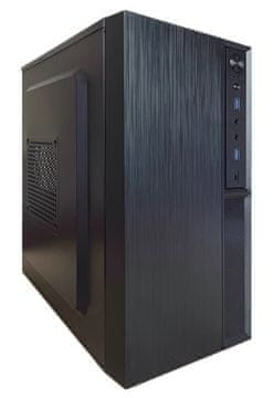 Eurocase MicroT MC MF-320B / brez napajalnika / 2x USB 3.0 / USB-C / črna