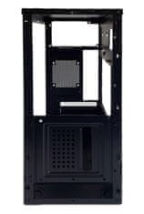 Eurocase MicroT MC MF-300B / brez napajalnika / 2x USB 3.0 / USB-C / črna