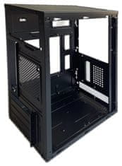 Eurocase MicroT MC MF-320B / brez napajalnika / 2x USB 3.0 / USB-C / črna