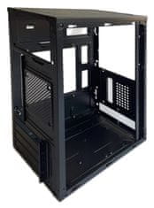 Eurocase MicroT MC MF-300B / brez napajalnika / 2x USB 3.0 / USB-C / črna