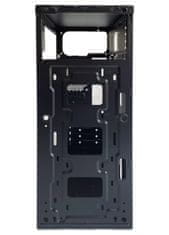 Eurocase MidT ML N6-500B / brez napajalnika / 2x USB 3.0 / USB-C / črna