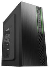 Eurocase MidT ML N6-550B / brez napajalnika / 2x USB 3.0 / USB-C / črna