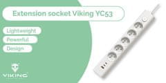 Viking Podaljšek YC53, bel