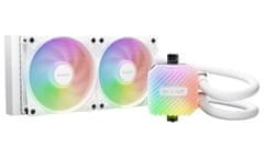 Be quiet! Bodite tiho! Vodni hladilnik Light Loop CPU ARGB 240mm / 2x120mm / Intel in AMD / bela