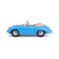 BBurago Porsche 356B Cabriolet 1961 modra 1:18