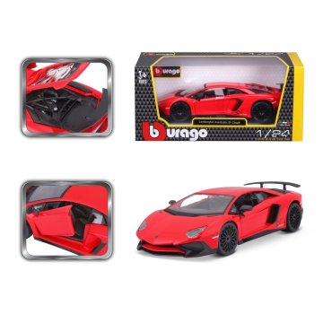 1:24 Plus Lamborghini Aventador LP 750-4 SV Red