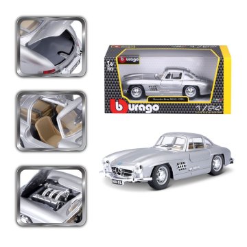 1:24 Mercedes Benz 300SL Silver