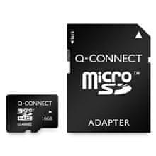 Q-Connect Pomnilniška kartica Q-C - Micro SDHC, adapter SD, 16 GB