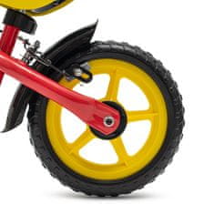 Baby Mix Traveller rdeče kolo za ravnotežje z zavoro