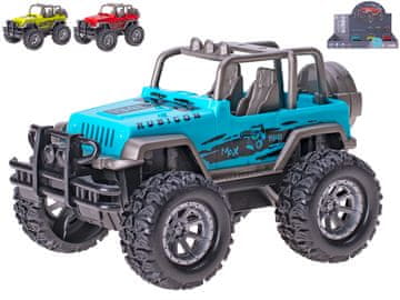 Terensko vozilo 13 cm vzvratno - mešanica barv (rdeča, modra, zelena)