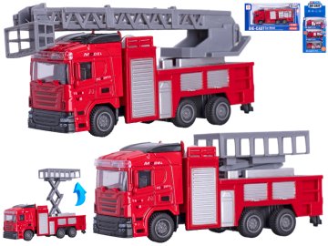 Gasilsko vozilo 13 cm 1:50 kovinski reverz