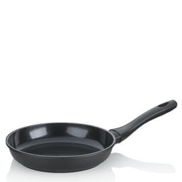 Kela Ponev za cvrtje s keramično površino 24 cm ATURA črna KL-15164