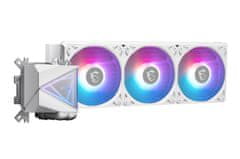 MSI vodni hladilnik CPU MAG CORELIQUID I360 WHITE/ 3x 120mm ARGB ventilator/ bela