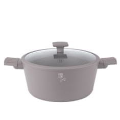 Berlingerhaus Kozarec s titanovo površino in pokrovom 30 cm Taupe Collection BH-8103