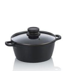 Kela Ponev s keramično površino in pokrovom ATURA 20 cm 1,7 l KL-15170