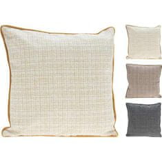 HOMESTYLING Okrasna blazina 45 x 45 cm siva KO-AAE821810