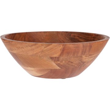 HOMESTYLING Servirna skleda s premerom 30 cm lesena KO-A93000430