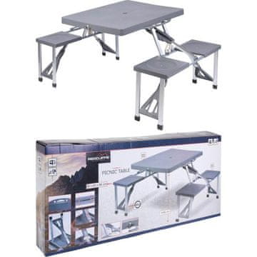 ProGarden Zložljiva taborniška miza 855 x 650 x 660 mm KO-CX5100100