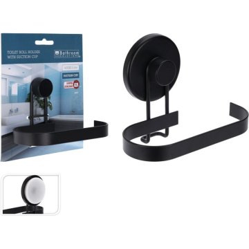 EXCELLENT Držalo za toaletni papir kovinsko 140 x11 cm črno KO-C80653690