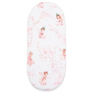 NEW BABY Bombažno pregrinjalo za voziček Fairies 35x75cm
