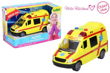 Ambulanta z učinki 14,5 cm - Miša Ružičkova - govori češko, češka naslovnica